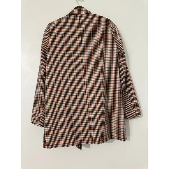 Scotch & Soda Tailored Double-Breasted Checked Blazer